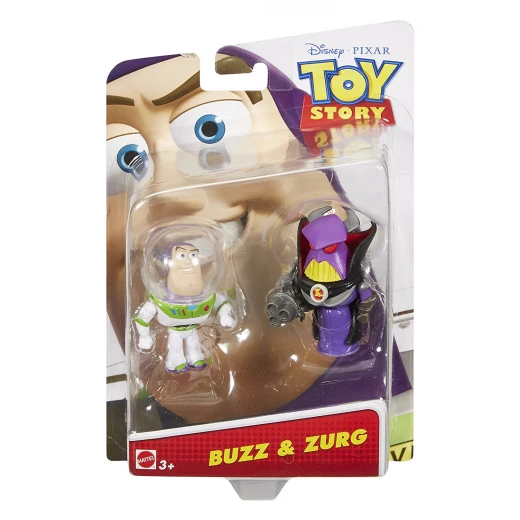 Disney/Pixar Toy Story 4" Buzz and Zurg Figure, 2 Pack - ماتيل - Image 4