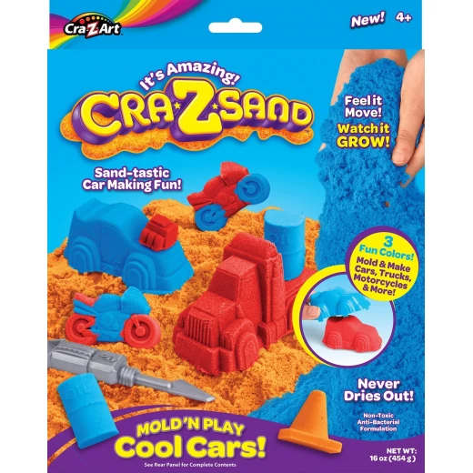 Cra-Z-Sand Cool Cars Themed Box Set Cra-Z-Sand Cool Cars Themed Box Set