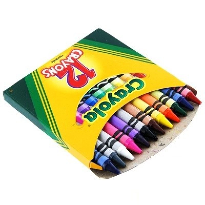 Crayola Regular Crayon Set, Set of 12 - كرايولا