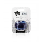 Tommee Tippee Little London Pacifier, 6-18 months, Dark Blue - تومي تيبي