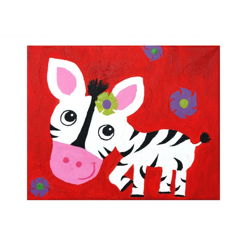 Zebra Painting