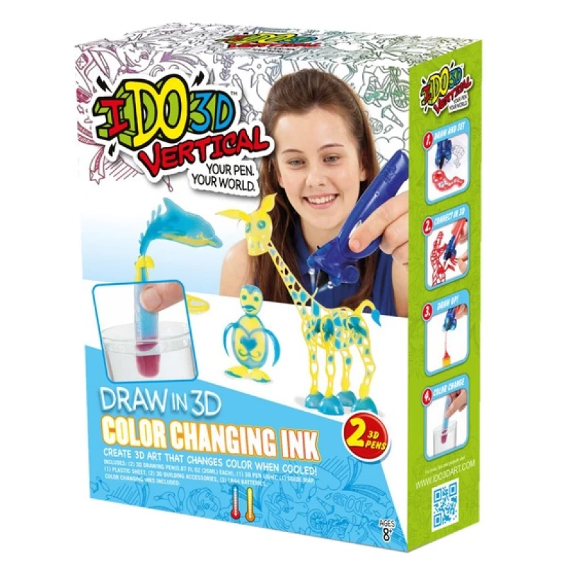 I Do 3D Vertical Color Changing 2 Pens - روشا موس