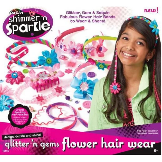 Cra-Z-Art Shimmer N Sparkle Flower Hair Cra-Z-Art Shimmer N Sparkle Flower Hair