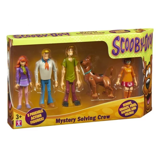 SCOOBY DOO MYSTERY SOLVING CREW 5 FIGURES(5 ASST PACK) SCOOBY DOO MYSTERY SOLVING CREW 5 FIGURES(5 ASST PACK)