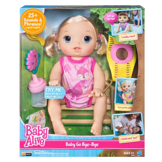 Baby Alive Baby Go Bye Bye Blonde Baby Alive Baby Go Bye Bye Blonde