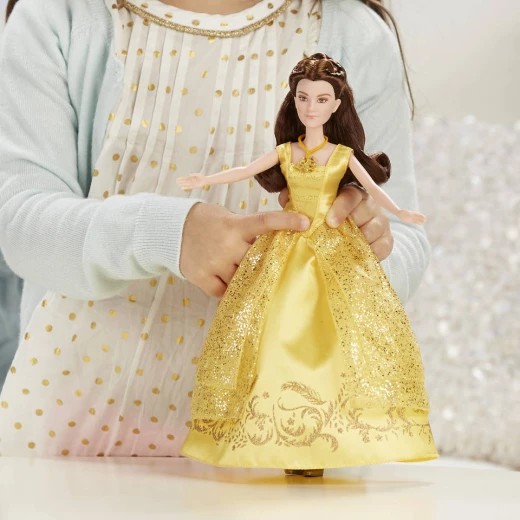 Disney Beauty and the Beast Enchanting Melodies Belle Doll - هاسبرو - Image 3