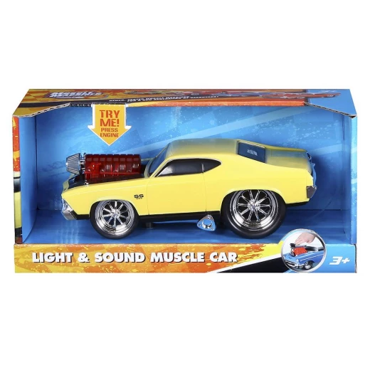 Bburago Muscle Machines Light & Sound Chevrolet Chevelle SS Bburago Muscle Machines Light & Sound Chevrolet Chevelle SS