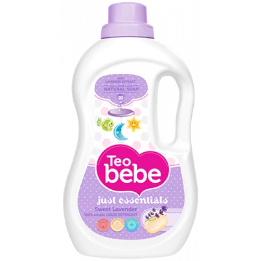 Teo Bebe Detergent And Fabric Softener 1 liter (Lavender) Teo Bebe Detergent And Fabric Softener 1 liter (Lavender)