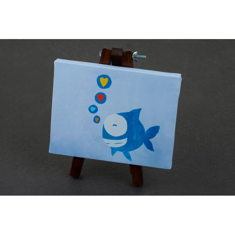 Hope Shop By KHCF - Canvases - Happy Fish - مؤسسة الحسين للسرطان