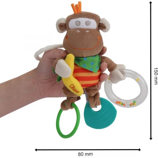 Chicco Multi Activity Vibrating Monkey - تشيكو - Image 4