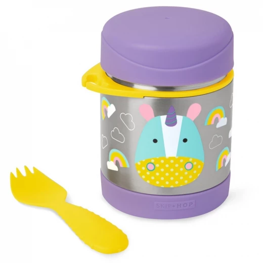 Skip Hop Zoo Insulated Food Jar - Unicorn - Skip Hop - Image 2