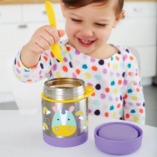 Skip Hop Zoo Insulated Food Jar - Unicorn - Skip Hop - Image 3