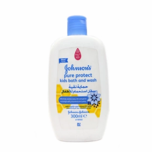 Johnsons Baby Pure Protect Kids Bath & Wash 300ml Johnsons Baby Pure Protect Kids Bath & Wash 300ml