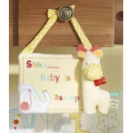 Lollipop Lane Tiddly Wink Safari Giraffe Door Hanger - لوليبوب لين