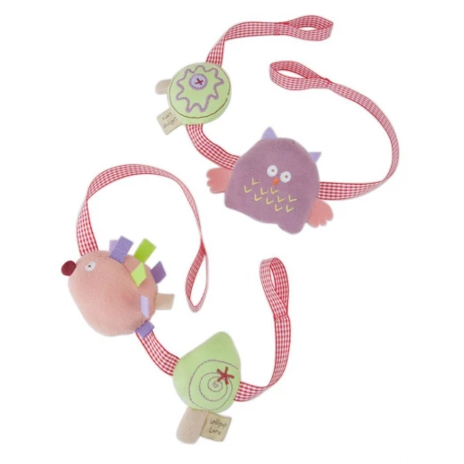 Lollipop Lane Prickles and Twoo Toy Tie Backs Lollipop Lane Prickles and Twoo Toy Tie Backs