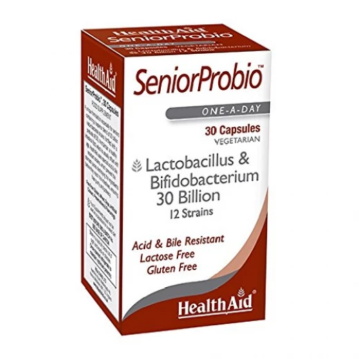 HealthAid Senior Probio Vegi Capsules - 30 Capsules HealthAid Senior Probio Vegi Capsules - 30 Capsules