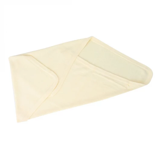 Lollipop Lane - Essential Knitted Blanket - 70x90cm - Yellow / White - أبيض - لوليبوب لين - Image 2