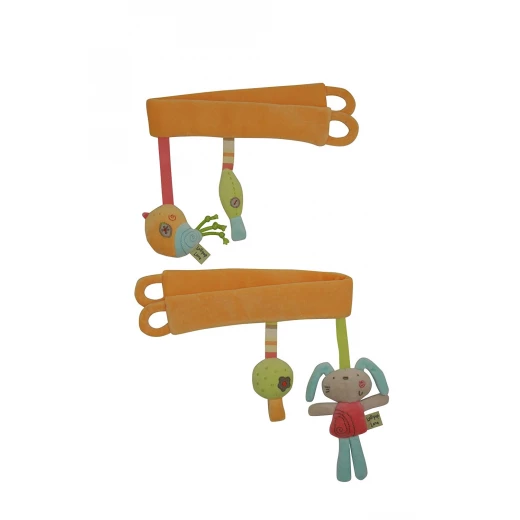 Lollipop Lane Pumpkin And Popsicle Toy Tie Backs - لوليبوب لين - Image 2