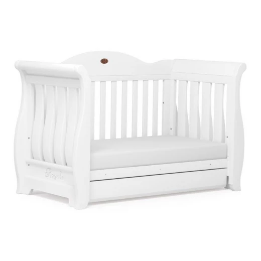 Boori Sleigh Royale Cot bed - White - بوري - Image 3
