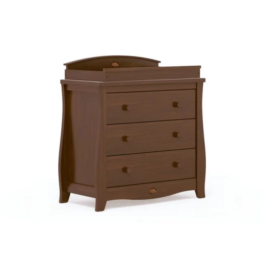 Boori Sleigh 3 Drawer Chest - English Oak - بوري - Image 2