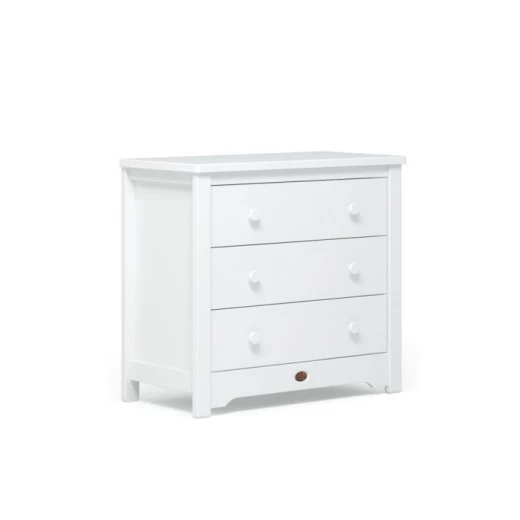 Boori 3 Drawer Chest – White Boori 3 Drawer Chest – White