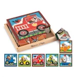 Melissa & Doug Vehicles Cube Puzzle - ميليسا اند دوج