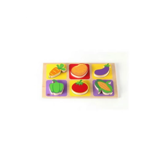 Edu Fun chunky puzzle vegetables Edu Fun chunky puzzle vegetables