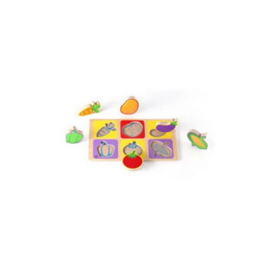 Edu Fun  chunky puzzle vegetables - إديو فن - Image 2