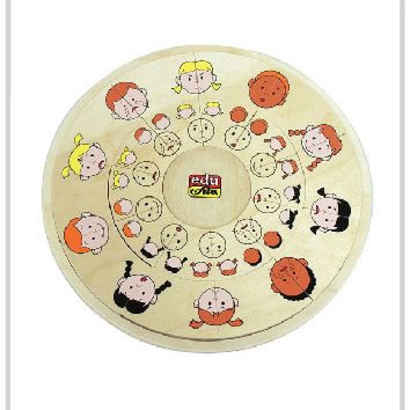 Edu Fun Circle Matching Board Emotions - Edu Fun
