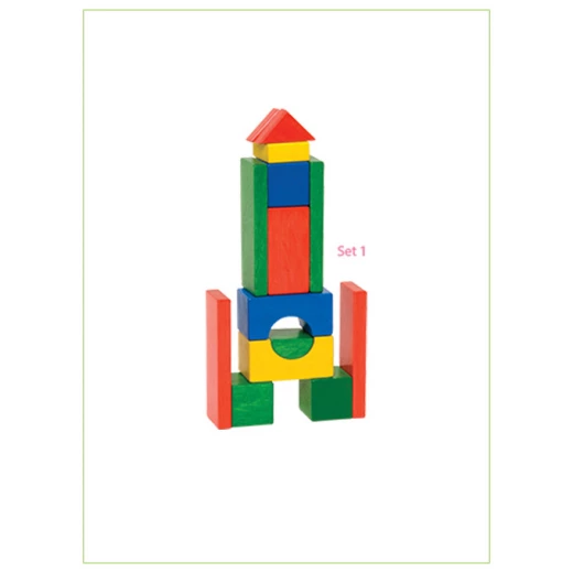 Edu Fun Colourful Building Blocks Set (29 pcs.) Edu Fun Colourful Building Blocks Set (29 pcs.)