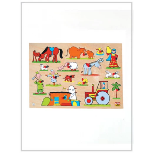 Edu Fun Sided Play Board (Egyptian farm) - إديو فن - Image 2