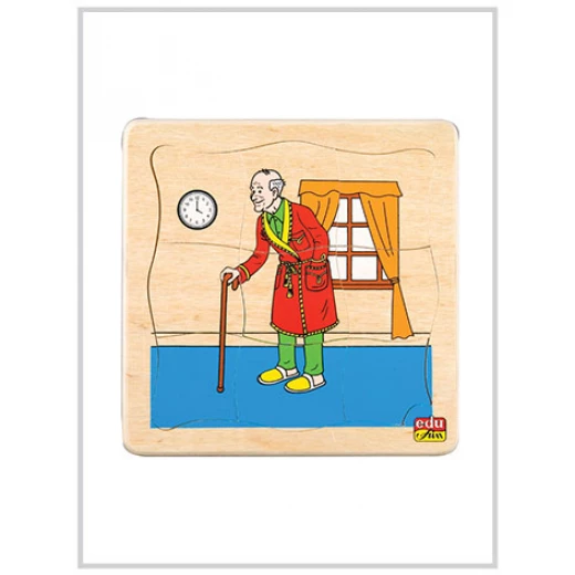 Edu Fun See How They Grow Puzzles (Man) Edu Fun See How They Grow Puzzles (Man)