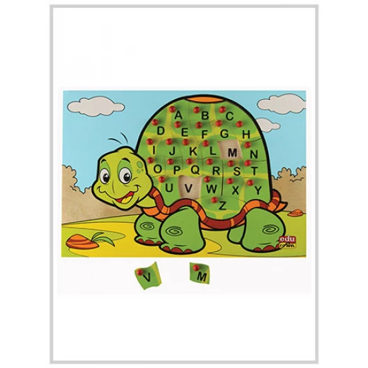 Edu Fun Letter puzzle (Turtle) English Edu Fun Letter puzzle (Turtle) English