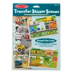 Melissa & Doug Transfer Sticker Scenes - Around the Town - ميليسا اند دوج