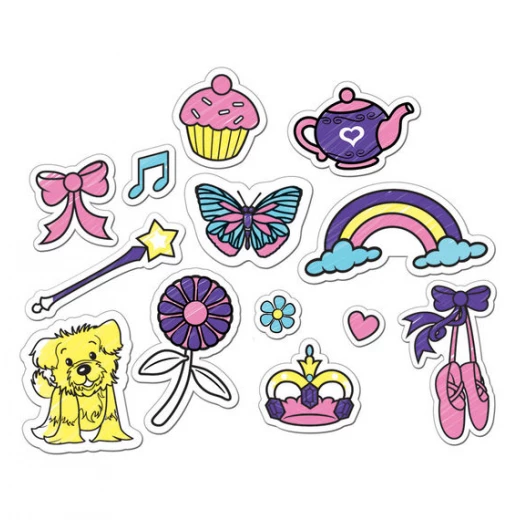 melissa & doug On the Go Magicolor Color-Your-Own Sticker Pad - Princesses, Animals, and Fairies - ميليسا اند دوج - Image 4