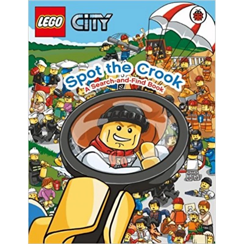 Lego City: Spot the Crook: A Search and Find Book - كتب ليدي بيرد