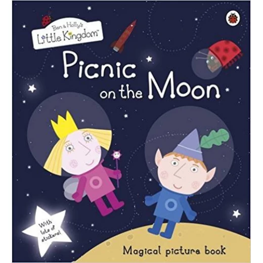 Picnic on the Moon Picture Book with Stickers Picnic on the Moon Picture Book with Stickers