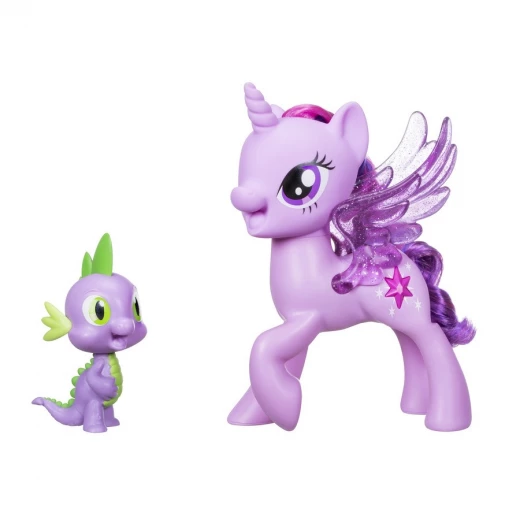 Hasbro My Little Pony Princess Twilight Sparkle Spike the Dragon Friendship Duet - هاسبرو - Image 2