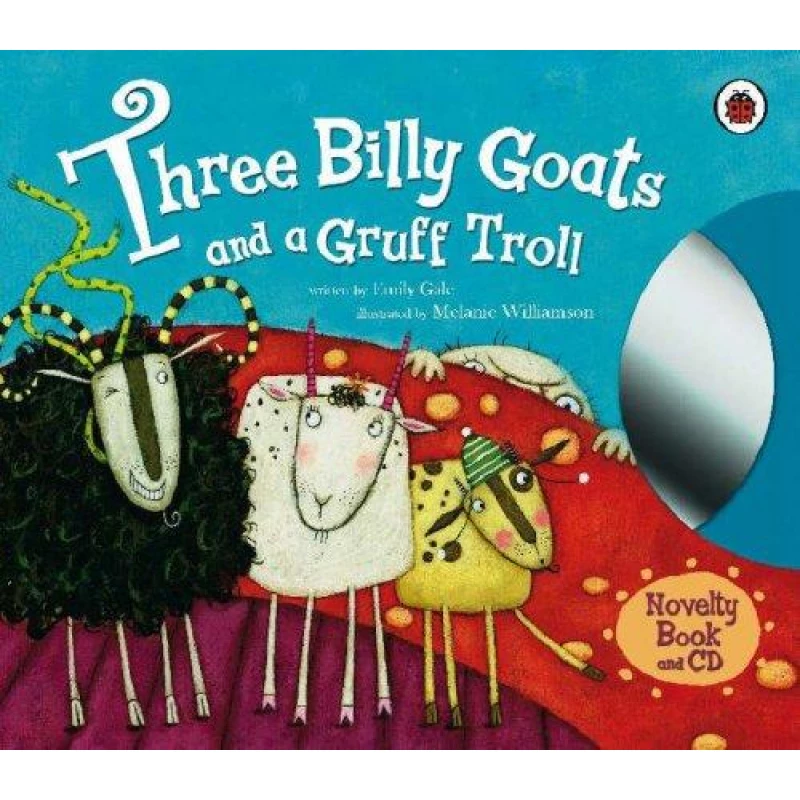 Three Goat's Gruff and a Grumpy Troll (Book & CD) - كتب ليدي بيرد
