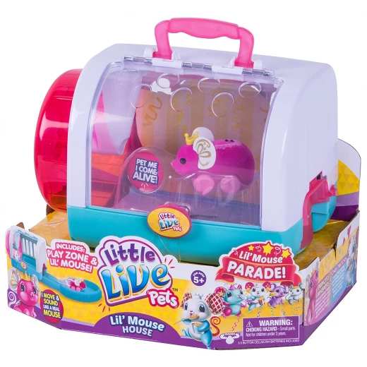 Little Live Pets S4 Lil' Mouse House Princess Whiskers - ليتل لايف بيتس - Image 2