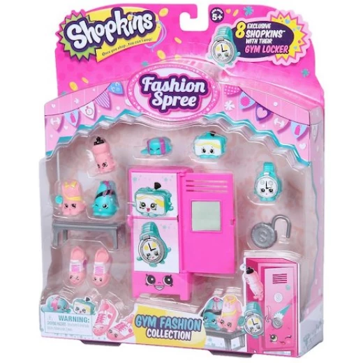 Shopkins Fashion Pack Gym Fashion Collection Shopkins Fashion Pack Gym Fashion Collection