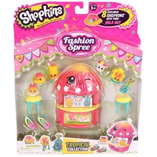 Shopkins Fashion Pack Tropical Collection Shopkins Fashion Pack Tropical Collection