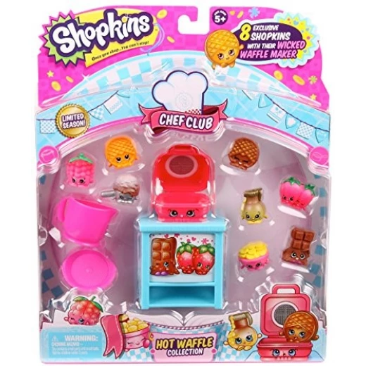 Shopkins Chef Club Hot Waffle Collection Shopkins Chef Club Hot Waffle Collection