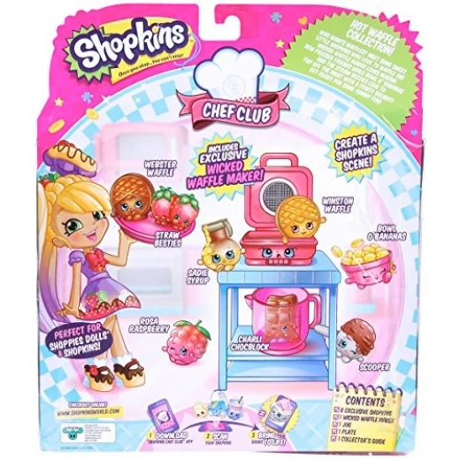 Shopkins Chef Club Hot Waffle Collection - شوبكينز - Image 4