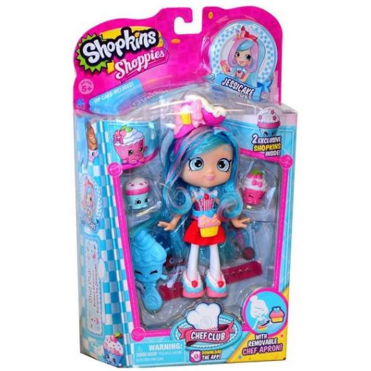 Shopkins Shoppies Chef Club Jessicake Doll Shopkins Shoppies Chef Club Jessicake Doll