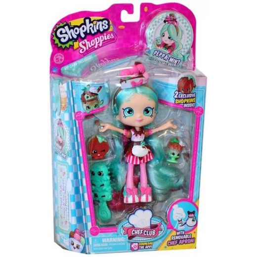 Shopkins Shoppies Chef Club Peppa-Mint Doll Shopkins Shoppies Chef Club Peppa-Mint Doll