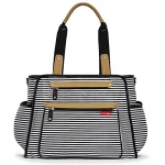 Skip Hop Baby Grand Central Take-it-All Diaper Bag, Black Stripe - سكيب هوب
