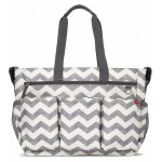 Skip Hop Twins Signature Baby Changing Nappy Bag - Double Duo Chevron - سكيب هوب