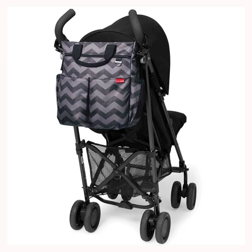 Skip Hop - Duo Signature Bag - Tonal Chevron - سكيب هوب - Image 3