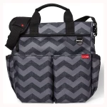 Skip Hop - Duo Signature Bag - Tonal Chevron - سكيب هوب